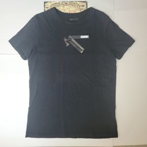 Amiri Shotgun Distressed T-shirt black tee